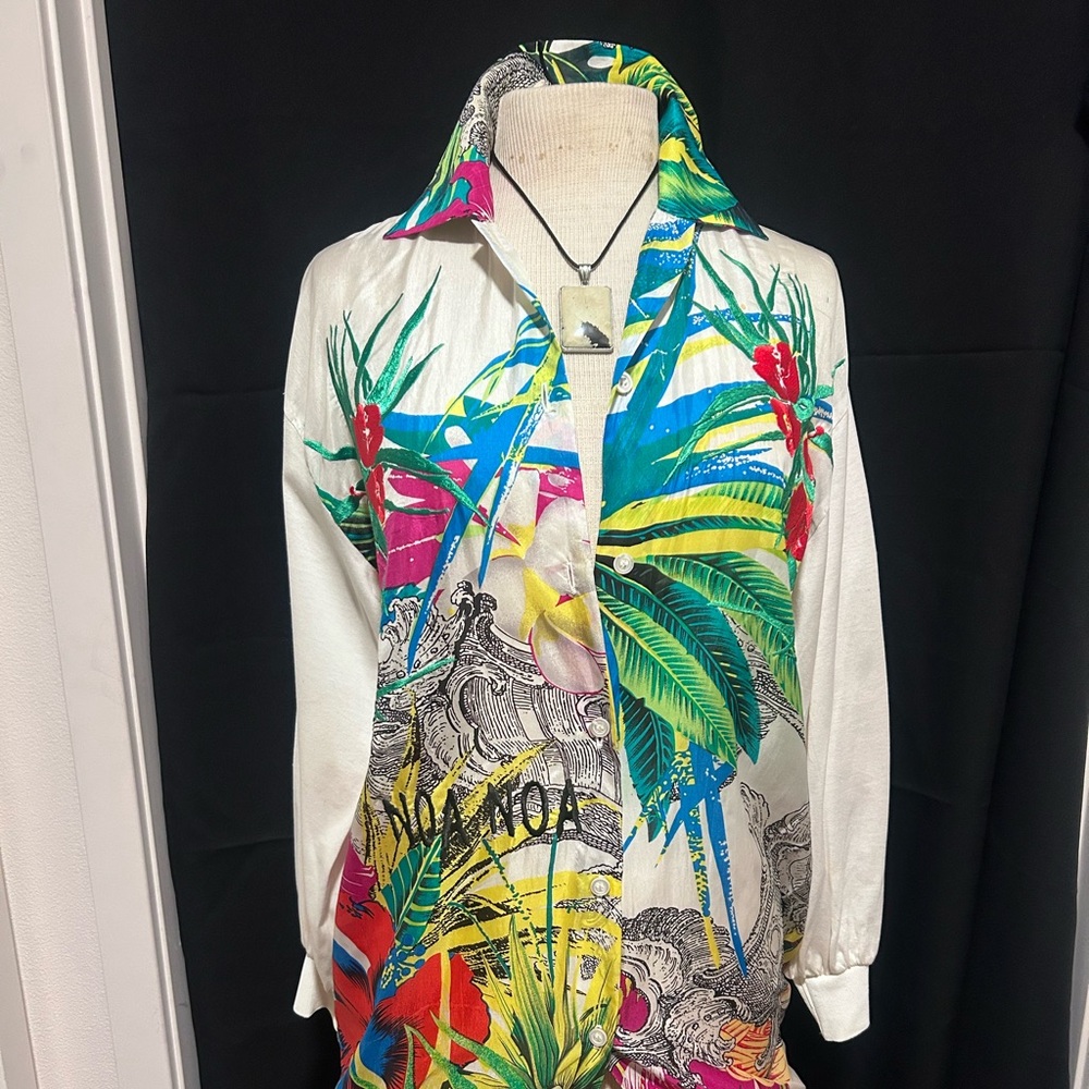 Gianfranco Ferre Multicolor Silk Shirt